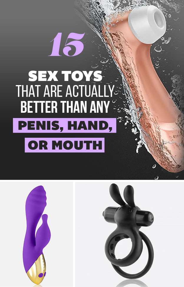 Sex Toys That Are Actually Better Than Sex