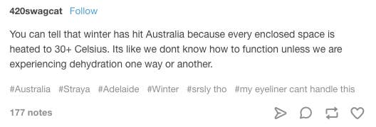 17 Tumblr Posts About Winter That Will Make All Australians Laugh Discover more posts about winter.png. 17 tumblr posts about winter that will