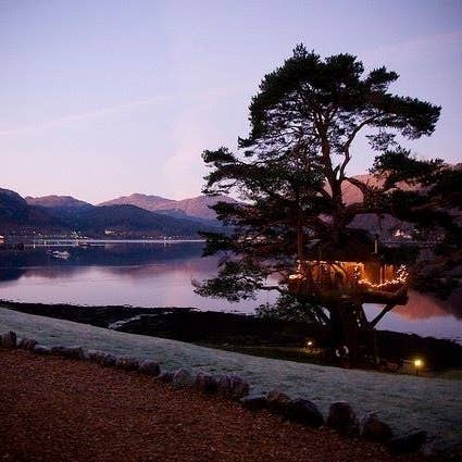 The Treehouse, Loch Goil, Argyll.
