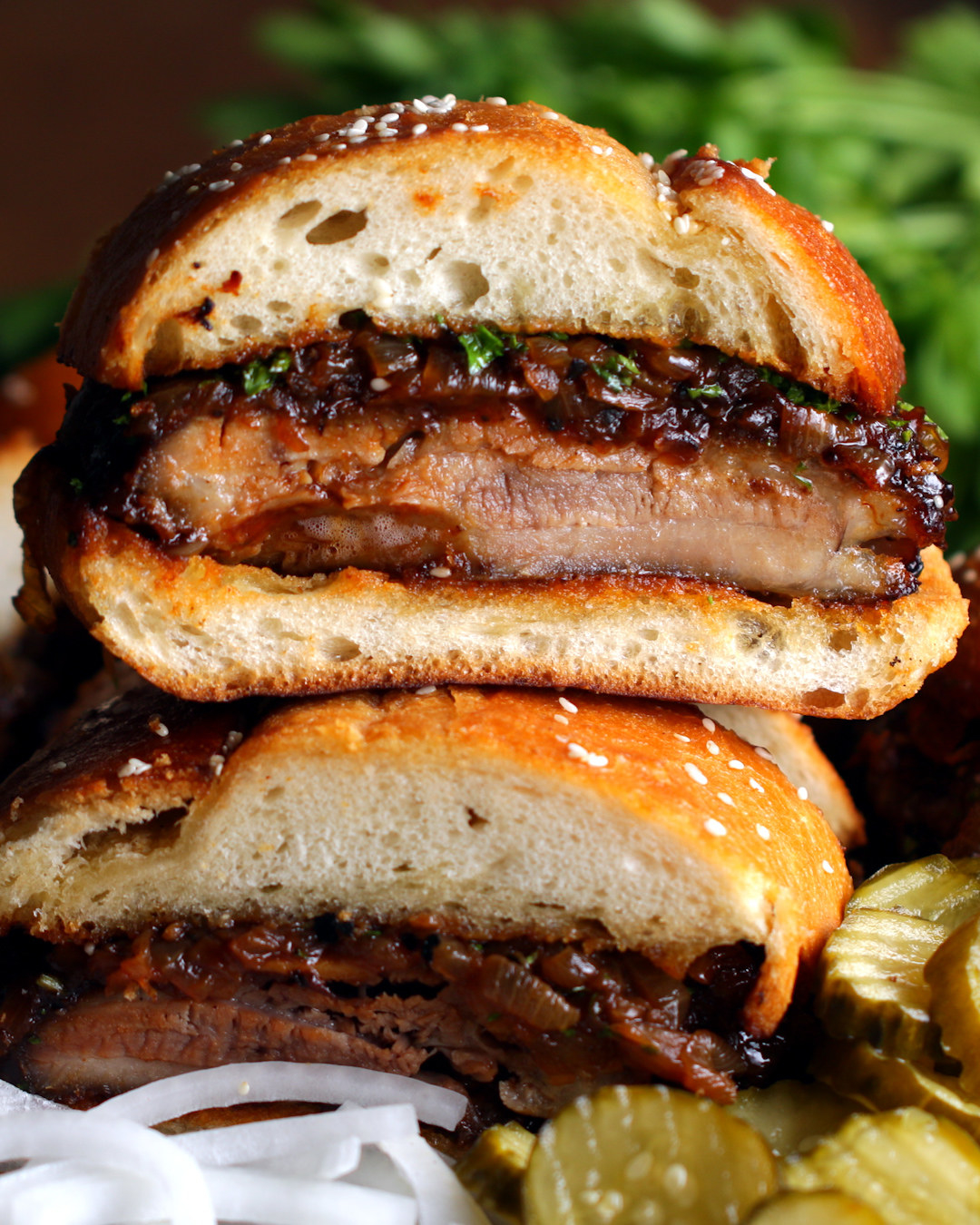 This Giant BBQ Sandwich Is Everything You've Ever Wanted In Life