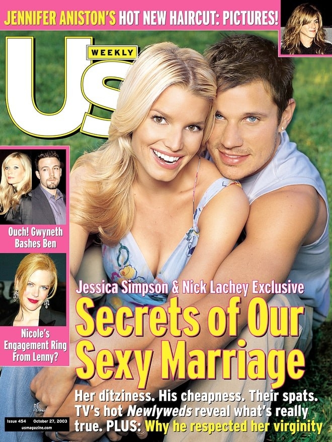 Jessica simpson engagement sales ring nick lachey