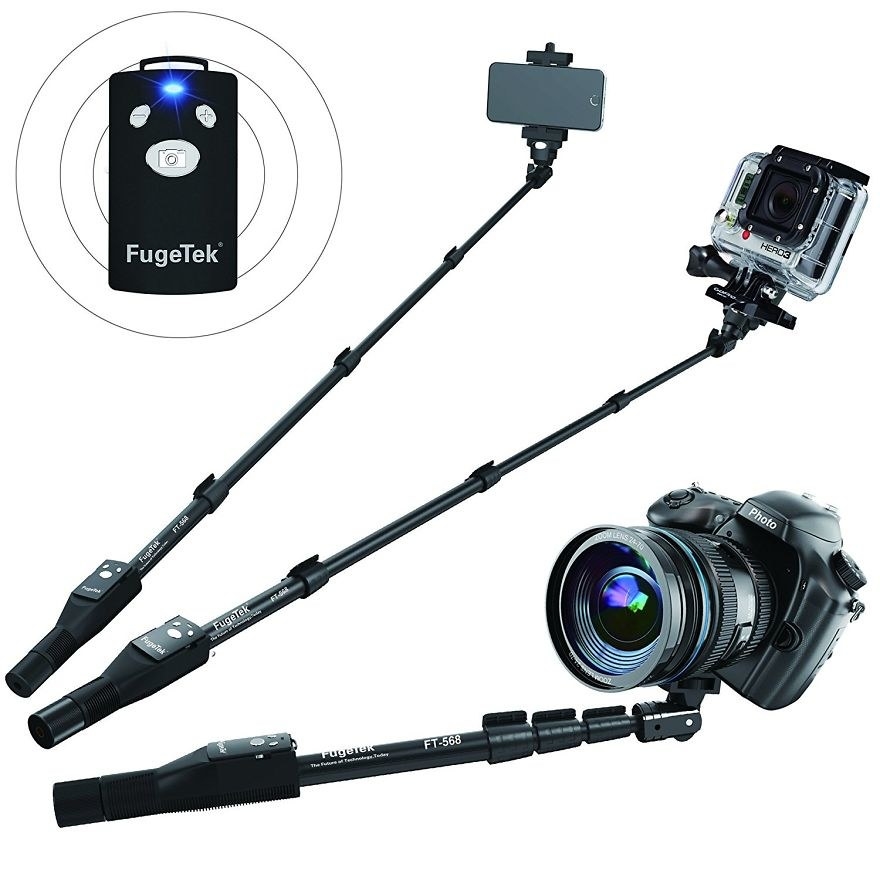 Of course! For someone who likes to make selfies with beautiful places in background while traveling the world or a solo traveler, the perfect gift is a selfie stick!