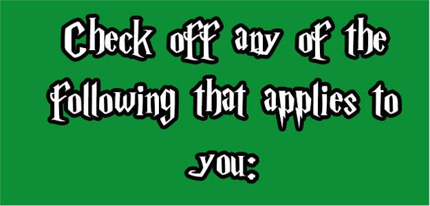 What S Your Official Slytherin Percentage