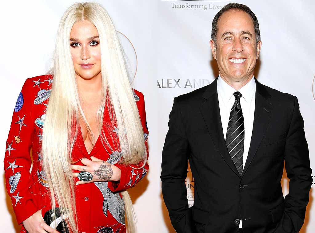 At a recent charity event in Washington, believe it or not something actually interesting happened. That singer, who when mention many say to themselves “Oh yea her...wait who” Ke$ha, managed to do something that’s perhaps just as, if not more cringeworthy than her music career as she desperately attempted to get a hug from a favorite celebrity. This particular action is something anyone should be ashamed of, especially if you’re also a celebrity. Of course, the most significant part of this all was the fact that the celebrity was the great Jerry Seinfeld. That’s a complete game changer to the entire situation. Everyone stops caring about Ke$ha making a reckless fool out of herself even quicker, because quite frankly, there’s a much more important matter at center of this all. It was announced not too long ago that a date has been set for the season 9 premiere of ‘Curb Your Enthusiasm. After a six year hiatus, the HBO Black Comedy starring Larry David will makes it’s return on October 1st with a new season. Jerry Seinfeld, who co-created “Seinfeld” with and appeared on Curb in the past with David did mention last year that he’d be willing to participate in new episode of the show by saying “Anything with Larry, I’m in” Do you see what I’m getting at here? Now for anyone who's ever seen either ‘Seinfeld’ or ‘Curb Your Enthusiasm’ there should no be question that the incident between Seinfeld and Ke$ha is a situation worthy of those that take place on both shows. A situation that can be categorized as awkward, cringe worthy, and usually making the protagonist look like a bit of a jerk. So finally the idea I’m trying to present you with is the possibility of the aforementioned incident being a scene on the new season of ‘Curb Your Enthusiasm’ That also raises the question of whether or not this incident was staged or if it was a genuine act on both sides. I guess we’ll all have to wait until October 1st to find out. As a closing thought, I will say that if this scene did indeed end up on Curb and was the focus of an episode where Jerry’s explaining his reasoning for choosing not to hug Ke$ha, it’d be a pretty interesting technique of using a (what appeared to be) real occurrence and working it into an episode, giving the show a more realistic element.