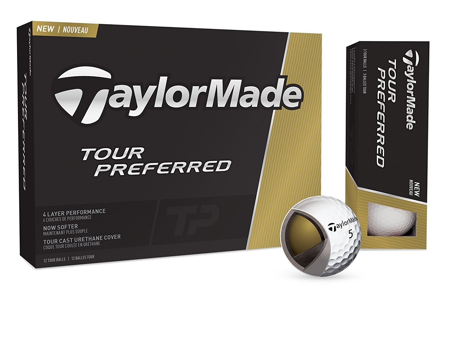 Taylormade Tour Preferred Golf Balls Review & For Sale