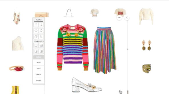 Or use Finery to create your very own Clueless closet, so you can get help planning outfits and searching through all your wardrobe from your computer.