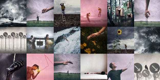 In a new #ReachOut campaign, HeadsUpGuys, a resource dedicated to helping men fight depression, asked photographers and artists to capture their own battles with depression and talk about the importance of seeking help.
