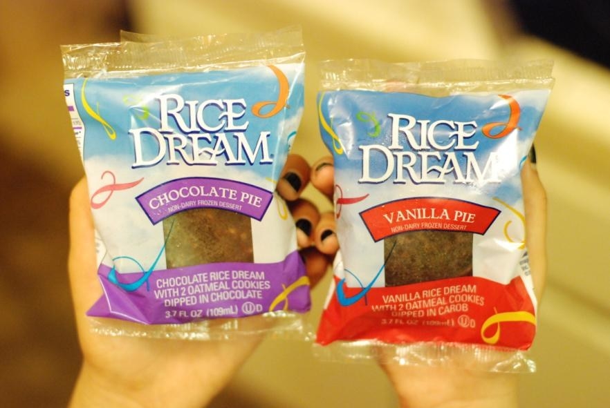 What you really wanted: A Choco-Taco.What these tasted like: Cold, flaky, rice-y filling coated with FUCKING CAROB.