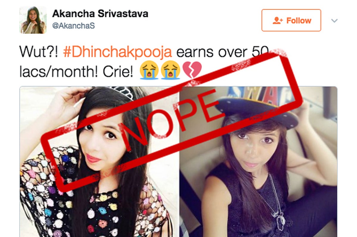 1200px x 797px - No, Dhinchak Pooja Does Not Earn â‚¹50 Lakhs Per Month