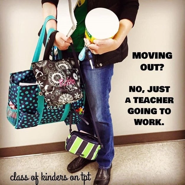 Then transport it all to class themselves.