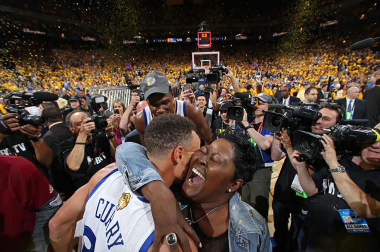 Kevin Durant's Mom Last Night Will Make You Feel Some Feelings, image size:1250x830