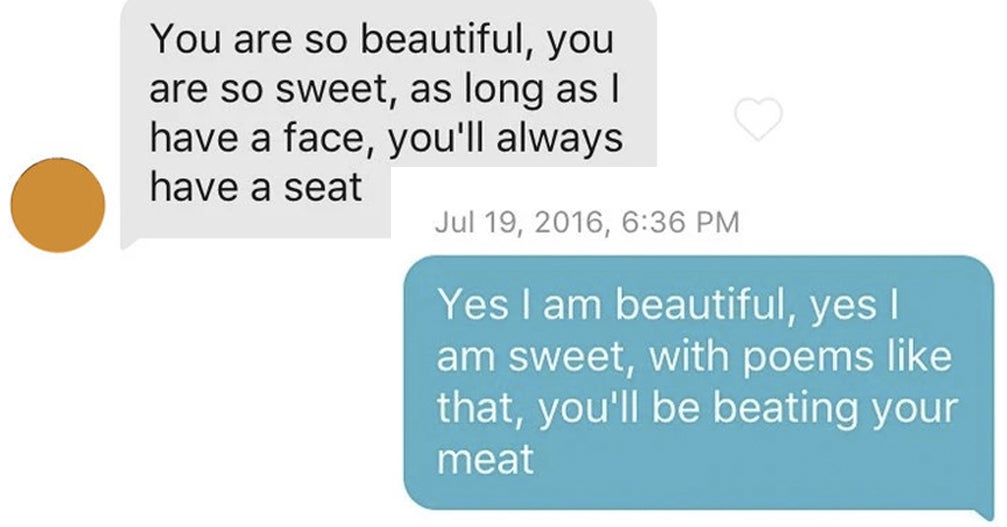 21 Fucked-Up Tinder Messages That'll Make You Cringe And Cry