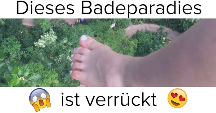 Dieses Badeparadies ist voll verrückt