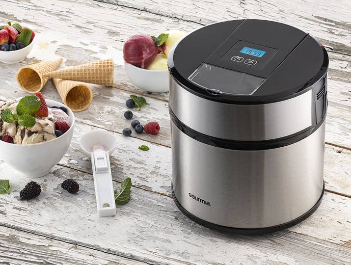 Promising Review: "Very easy to use and clean. Ice cream in 20 minutes." Kristy NelsonGet it on Amazon for $44.99.