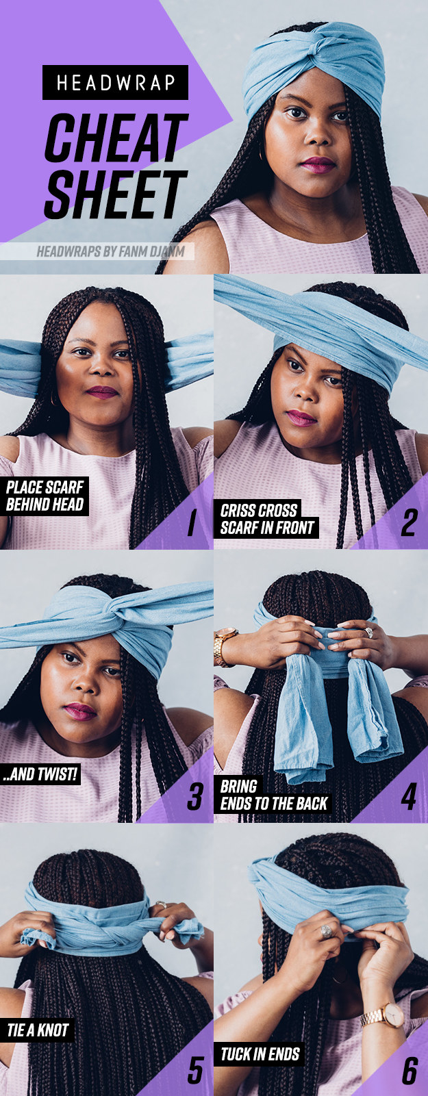The reimagined headband is also a winner. Remember this the next time you start taking out your braids at 10 P.M. knowing good and well you've got work in the morning.