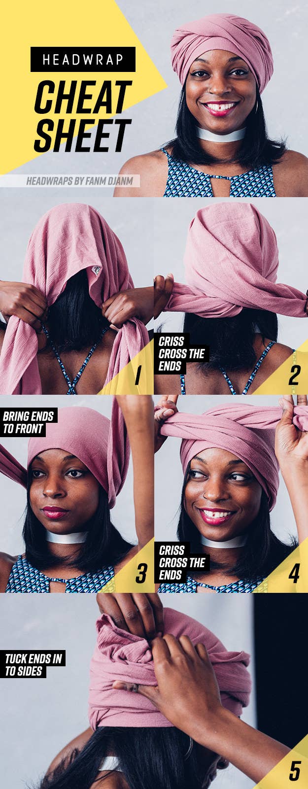 Clap for that Wrap: Head Scarf Types - Flashback Summer