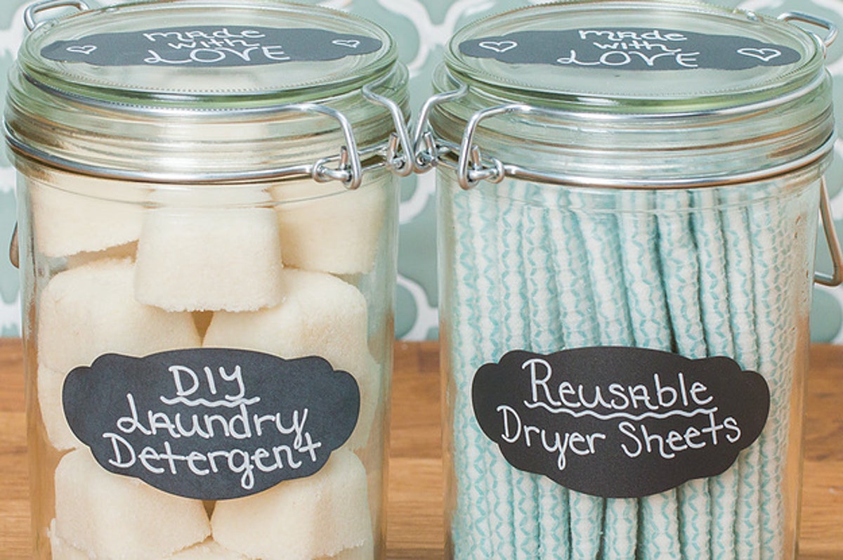 Easy DIY Laundry Pods with Essential Oils