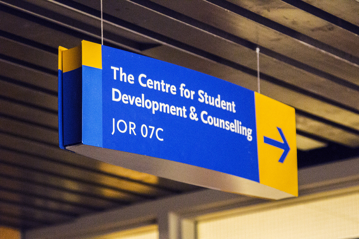 The CSDC offers free, confidential counselling services. You can either book one-on-one appointments or join Group Care to learn and grow with other students going through something similar. The CSDC offers really amazing support so make sure to reach out if you need it!