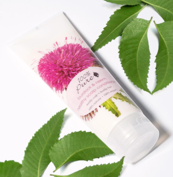 A purifying shampoo that cleans your scalp while smelling like burdock and neem.
