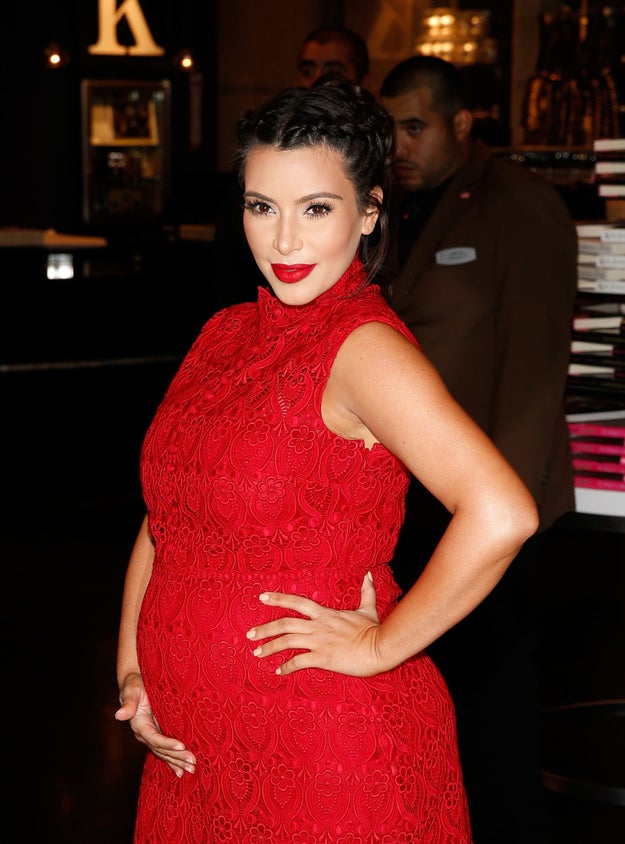 625px x 844px - How Kim Kardashian Pushed The Boundaries Of Celebrity Pregnancy