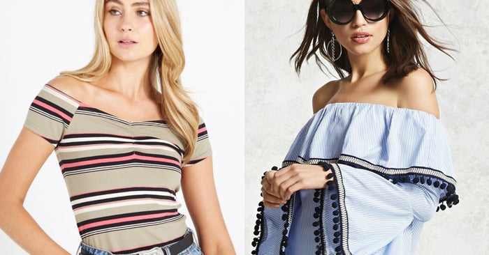 22 Inexpensive Off-The-Shoulder Tops You Should Add To Your Wardrobe ...
