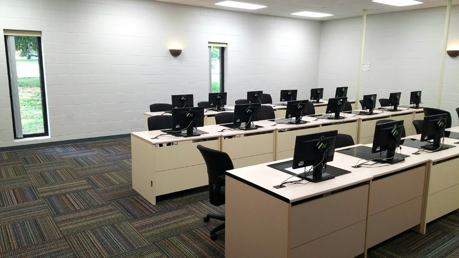 Dooley Hall will always have at least one computer lab open even when McKinstry Library is closed. Therefore, students will always be guaranteed to have a place to study.