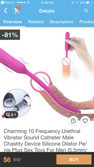 Dildo Buyer Beware On The Wish App Dildo Buyer Beware On The Wish App