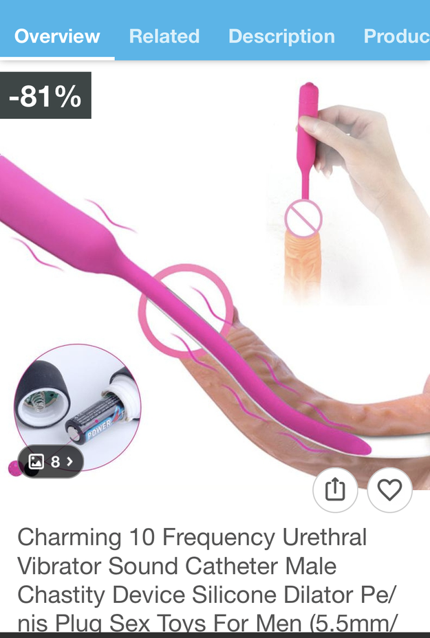 There's THIS thing that apparently goes up inside your pee hole (NSFW)