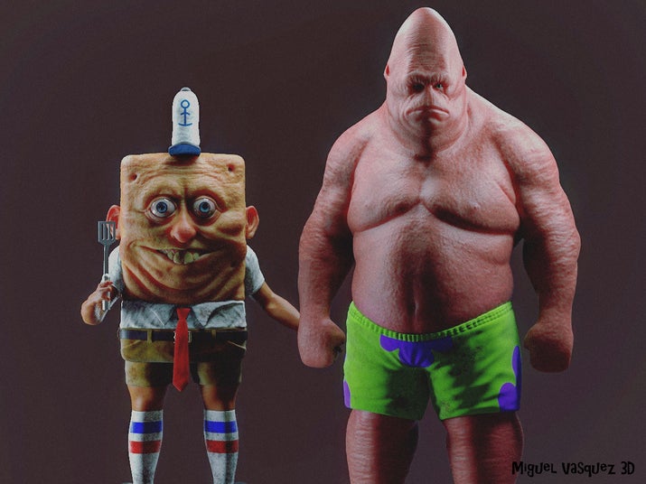 SpongeBob dan Patrick 