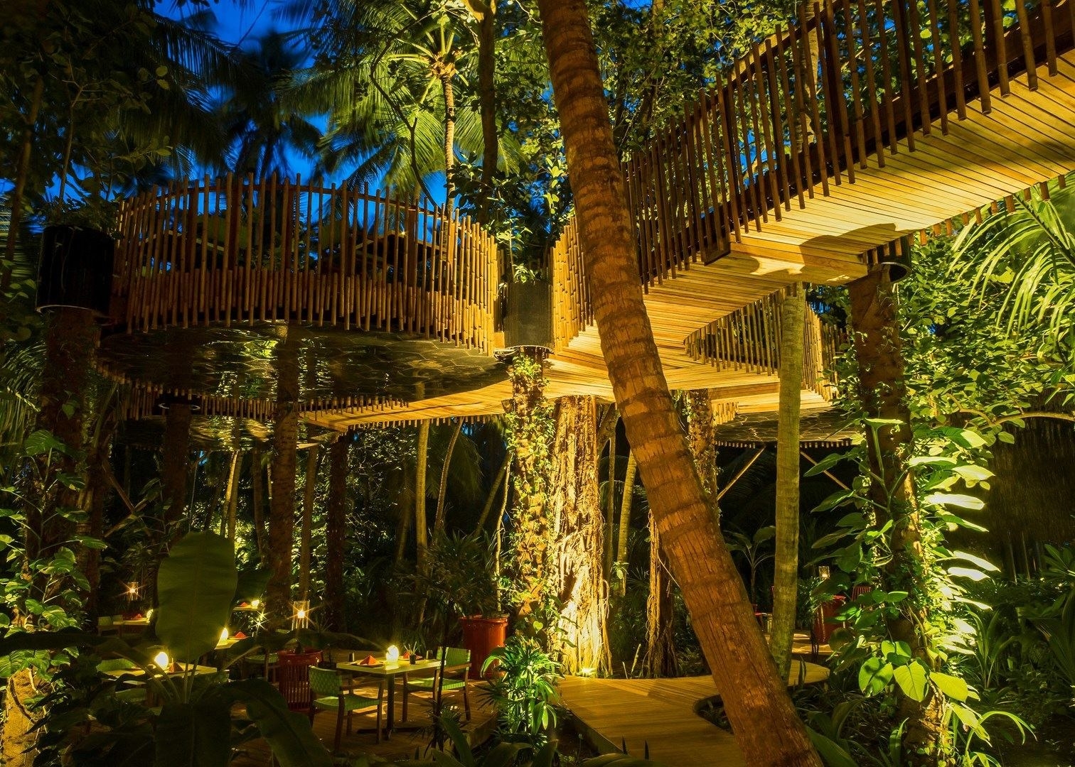 The Nest is one of the restaurants in Maldives and is found in the PER AQUUM Niyama Maldives resort.