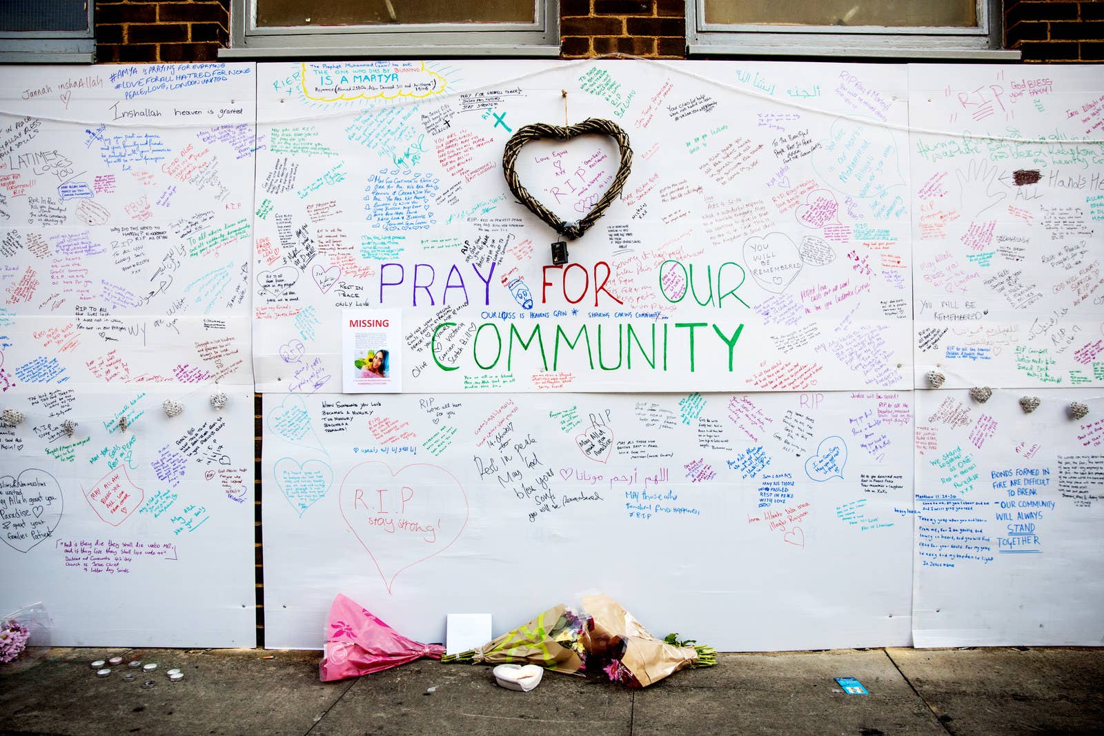 In Pictures The Aftermath Of The Grenfell Tower Fire