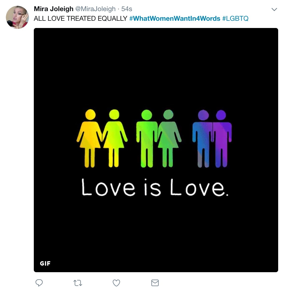In matters of LGBTQ rights, the word "tolerance" is thrown out a lot by people who don't consider themselves members of the community. That word suggests people are, out of the kindness of their heart, allowing the LGBTQ community to live and be who they are while refraining with all their might from saying what they really feel about the community. So, let's try a more radical approach in the future: accept people for who they are instead of tolerating their existence.