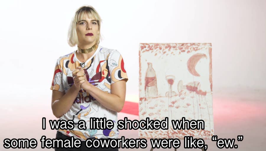 We Painted Pictures With Our Menstrual Blood To Break The Stigma