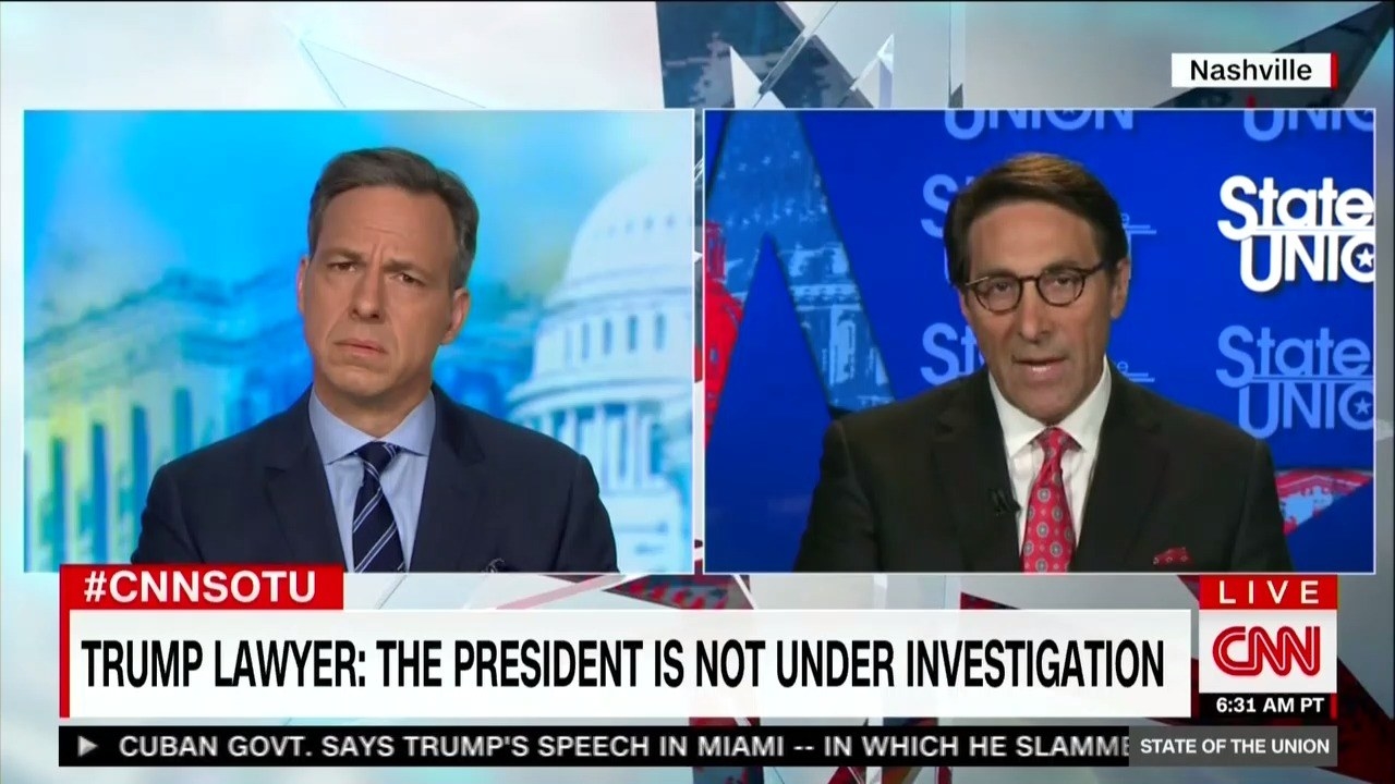 Jake Tapper Is All Of Us Reacting To Trump's Lawyer