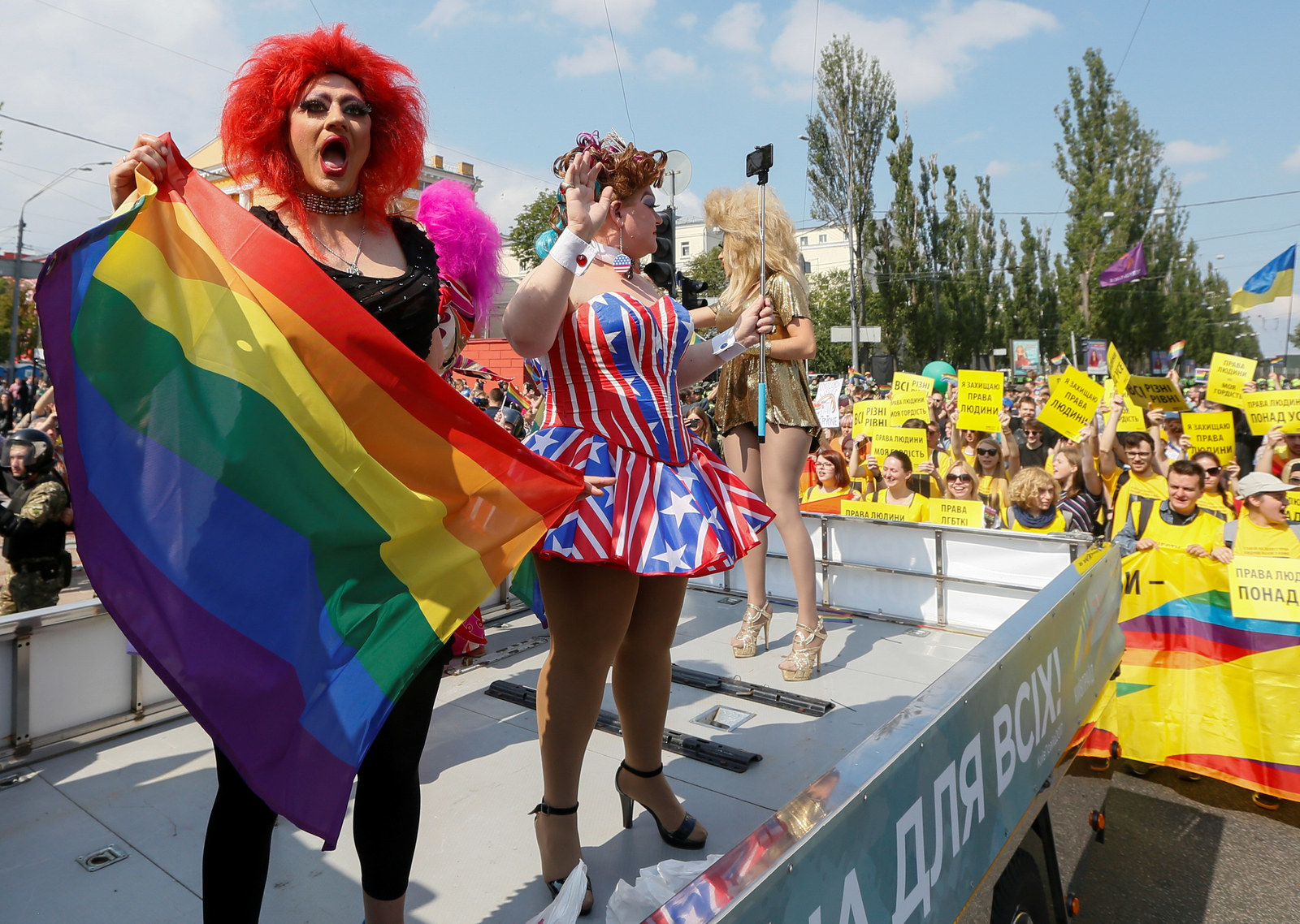 first gay pride parade in russia