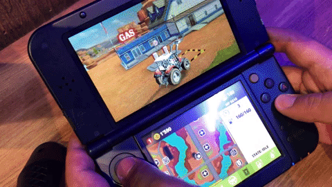 As you can see, I died immediately. This game was surprisingly realistic. I had to fill up my tractor with gasoline. Can you imagine if you had to do that in Mario Kart? I promise I drive better than this in real life, Mom.