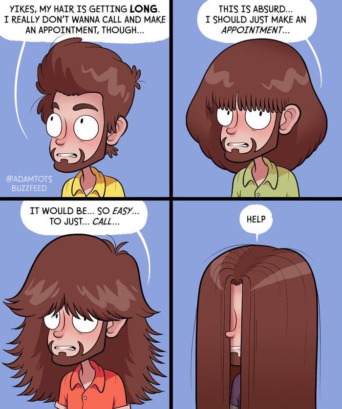 13 Comics Only People Who Have Gotten A Haircut Will Understand