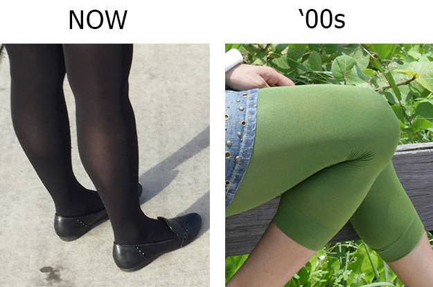 Qué significa ahora: Fundas negras de licra que se usan para cubrir las piernas durante el invierno.Qué significaba a principios de los 2000: Fundas sin la parte inferior que se usaban para alegrar tus piernas todo el año.