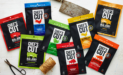 There’s no junk in Chef's Cut Real Jerky. The meats are hand-cut and slowly marinated with real ingredients and slow-smoked to tender perfection. Combined with premium cuts of meat and a proprietary smoking process, the result is a perfectly tender and flavor-balanced jerky.