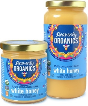 This delicious honey opens your senses to a multitude of exotic flowers as it lingers on the palate. White in color, velvety in texture with a smooth, sweet taste. The White Honey from Heavenly Organics is irresistible.