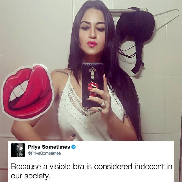 Xxx Kagana Rawat Sex Fucking - Priya Malik Has Been Clinically Shutting Down Trolls After She Posted A  #FreeTheNipple Photo