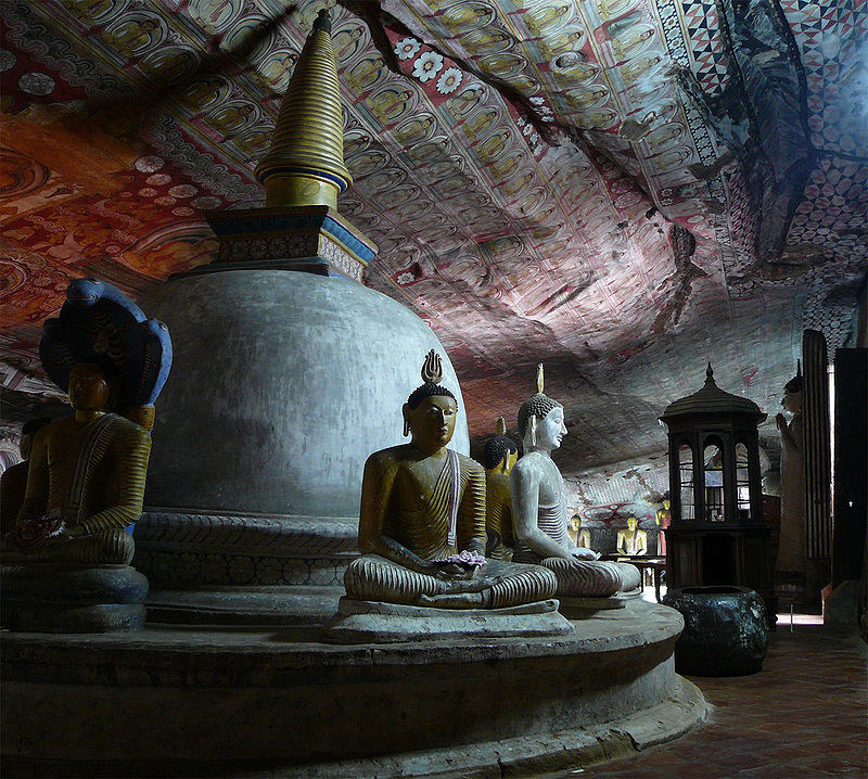Considered the country’s best preserved and biggest cave temple, the Dambulla Temple has a rich history. Its origins go back to the 1st century BC and this sacred place which is also referred to as the Golden Temple of Dambulla, has been listed as a UNESCO World Heritage Site as well.