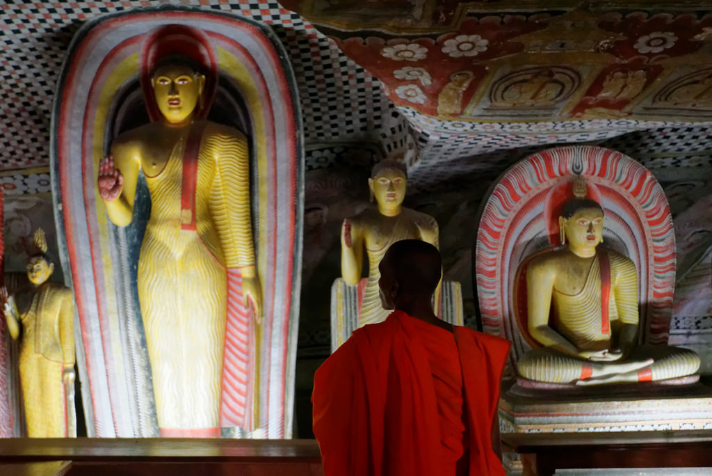 Since this is a sacred site, do remember to dress modestly and show respect. Make sure your attire covers thighs and shoulders and refrain from wearing caps / hats once inside.