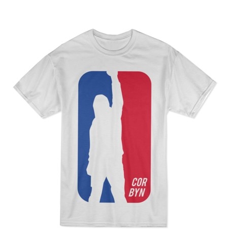 Another parody adaption here. This time taking a little spin on the official Major League Baseball logo, just like Limp Bizkit did many eons ago.SHOP: https://theterracestore.com/collections/politics/products/corbyn-rbw-t-shirt-white