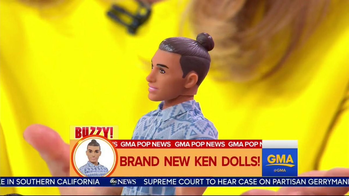 Barbie ken best sale man bun