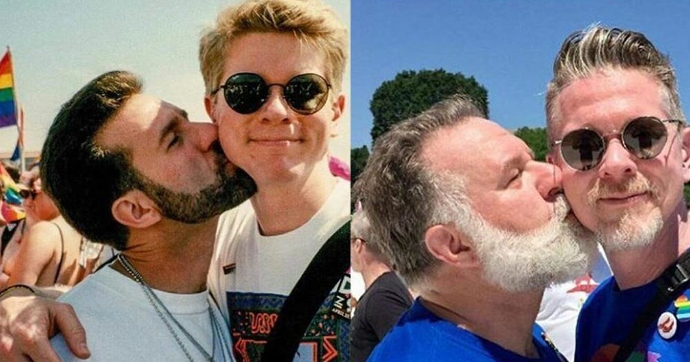 This Gay Couple Re Created Their Pride Photo 24 Years Later And It Has
