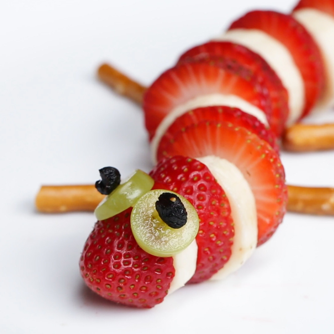 simple fruit animals