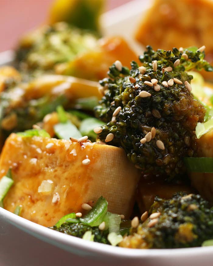 Chinese Takeout-Style Tofu And Broccoli