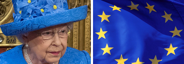 Did the Queen Deliberately Wear a Hat Designed to Look Like EU Flag?