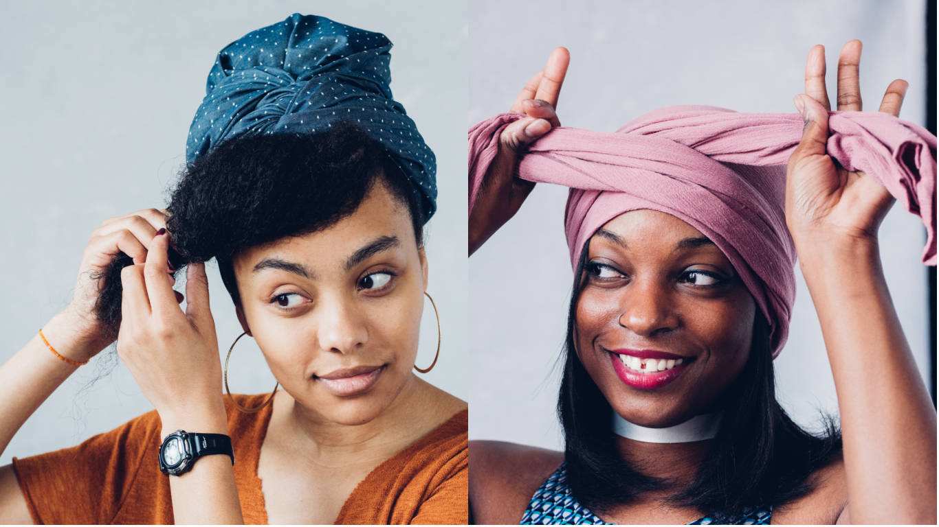 8 Head Wrap Cheat Sheets If You Don't Know How To Tie Them
